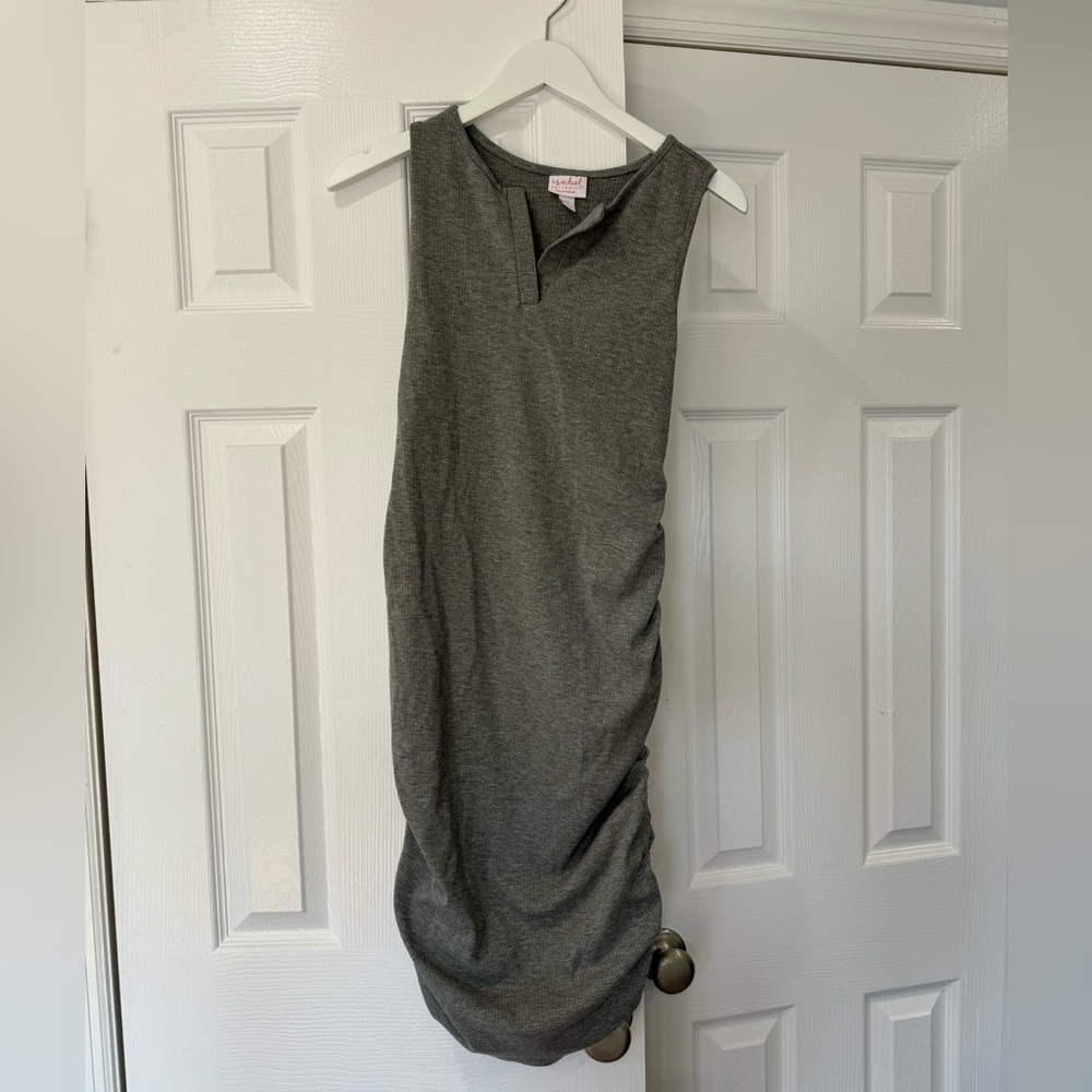 Ingrid and Isabel XS Ribbed Maternity Dress